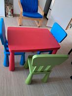 Table Ikea et 3 chaises
