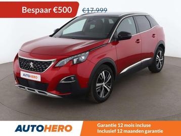 Peugeot 3008 1.2 PureTech Allure (bj 2019, automaat) beschikbaar voor biedingen