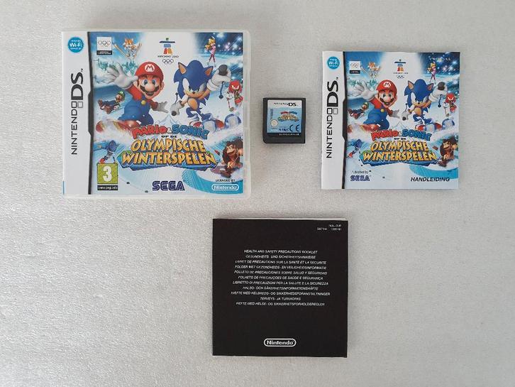 Nintendo DS: Mario & Sonic op de Olympische Winterspelen, Consoles de jeu & Jeux vidéo, Jeux | Nintendo DS, Utilisé, Enlèvement ou Envoi