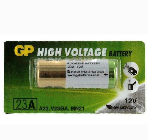 gb 23A alkaline batterij A23 MN21 LRV08 23AE GP23A, K23A,(Ul, Audio, Tv en Foto, Accu's en Batterijen, Nieuw, Ophalen of Verzenden