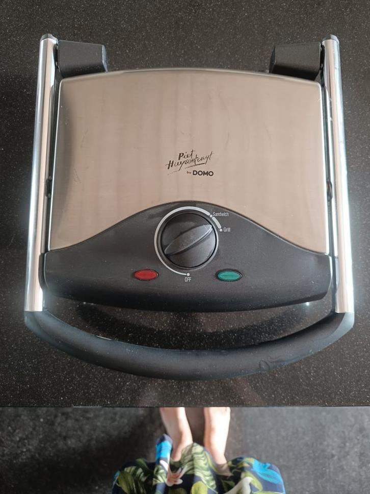 ContactGrill toast panini DOMO, Elektronische apparatuur, Contactgrills, Nieuw, Ophalen of Verzenden