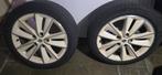 4 beige Renault Megane cc-velgen 'Florida edition 205/50/17, Auto-onderdelen, Banden en Velgen, Ophalen, Gebruikt, Velg(en), 17 inch