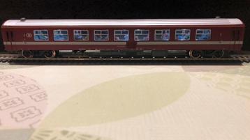 NMBS Lima M4 A9 bordeaux met binnenverlichting voor 2R. beschikbaar voor biedingen