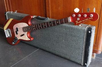 Fender Mustang Bass 1970 competition red  beschikbaar voor biedingen