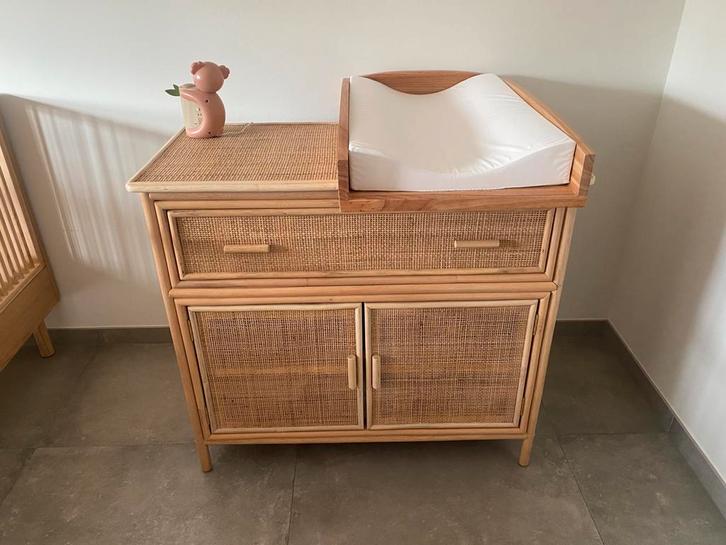 Commode+bladvergroter en kast van Boho Rainbow, Kinderen en Baby's, Kinderkamer | Commodes en Kasten, Zo goed als nieuw, Commode