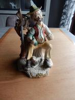 nr.1930 - Antieke beeld jager, Antiek en Kunst, Curiosa en Brocante, Ophalen