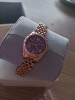 Michael Kors MK3229 Petite Lexington(26mm)purple dial", Montre-bracelet, Enlèvement ou Envoi, Acier, Acier