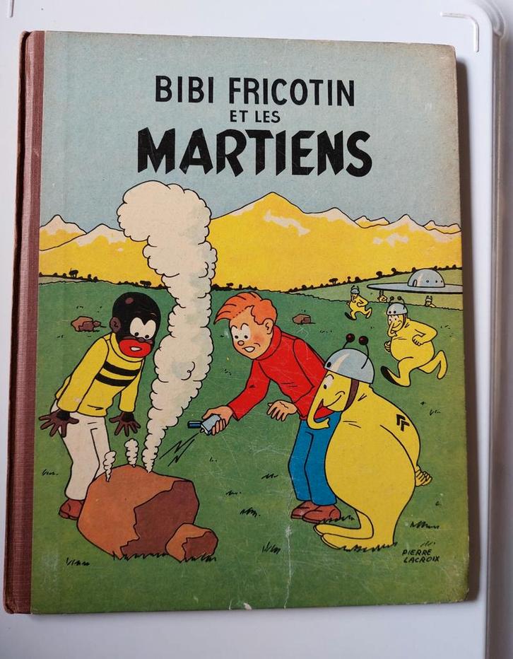 BIBI FRICOTIN 1955 EO P.Lacroix  Les martiens TBE, Livres, BD, Enlèvement ou Envoi