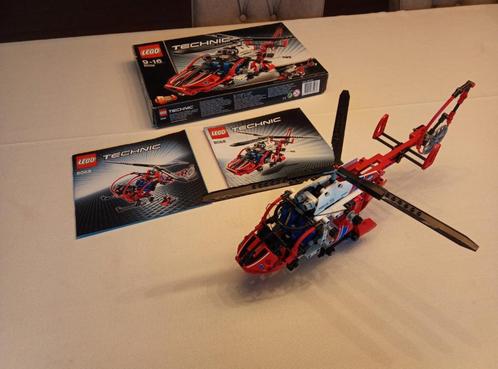 LEGO Technic Airport 8068 Rescue Helicopter MET DOOS, Kinderen en Baby's, Speelgoed | Duplo en Lego, Zo goed als nieuw, Lego, Complete set