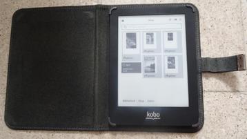 E reader Kobo Glo ereader met sleepcover hoes beschikbaar voor biedingen