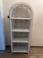 riet#Rotan boog rek origineel wit, Huis en Inrichting, Ophalen, Zo goed als nieuw