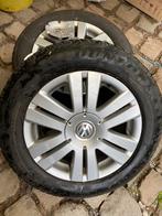 4 x Dunlop Wintersport 5 op alu VW Velg, Auto-onderdelen, 215 mm, Banden en Velgen, 16 inch, Gebruikt