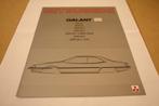 Mitsubishi Galant brochure 1982, Ophalen of Verzenden, Zo goed als nieuw, Folder