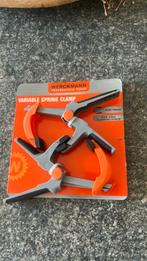 2 klemmen werckmann 75 mm 3.6kg kracht, Ophalen of Verzenden, Zo goed als nieuw