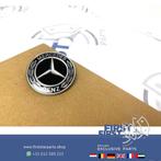 origineel Mercedes VOORBUMPER LOGO EMBLEEM ZWART AMG W176 W1, Auto-onderdelen, Ophalen of Verzenden, Gebruikt, Mercedes-Benz