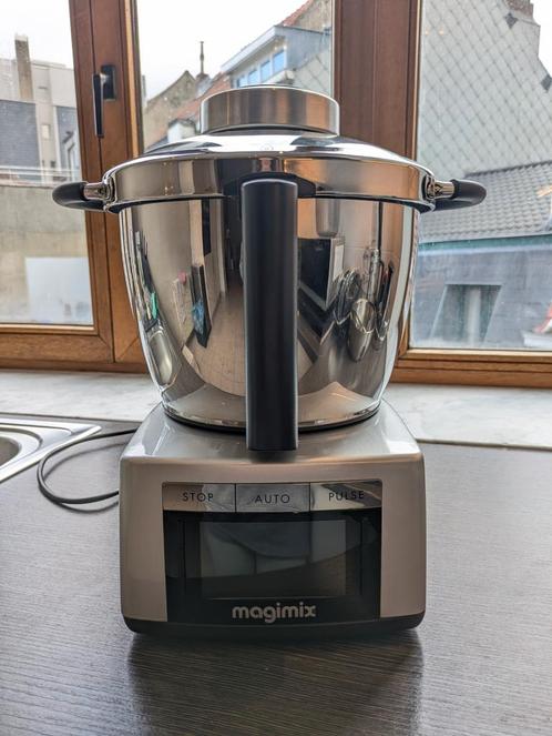 ROBOT MAGIMIX COOK EXPERT CHROME  (garantie)+ ExtraPress XL, Elektronische apparatuur, Keukenmixers, Zo goed als nieuw, 3 tot 4 liter