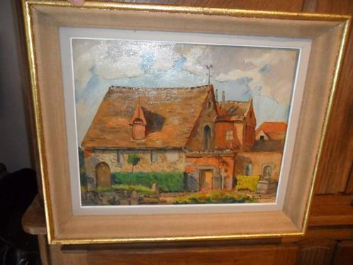 Olieverf op doek door Paul Tondreau (Bergen 1886-1977), Antiek en Kunst, Kunst | Schilderijen | Klassiek, Ophalen of Verzenden