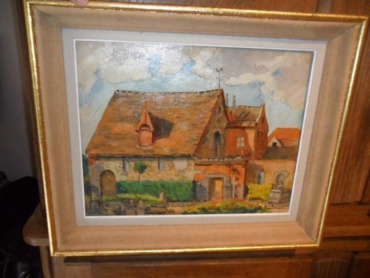 Olieverf op doek door Paul Tondreau (Bergen 1886-1977), Antiek en Kunst, Kunst | Schilderijen | Klassiek, Ophalen of Verzenden