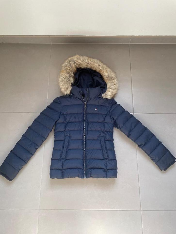Tommy hilfiger jas maat xxs, Kleding | Dames, Jassen | Winter, Zo goed als nieuw, Maat 34 (XS) of kleiner, Blauw, Ophalen