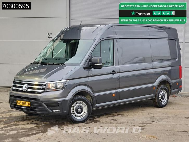 Volkswagen Crafter 177pk Automaat L3H3 Trekhaak ACC Navi Air, Auto's, Bestelwagens en Lichte vracht, Bedrijf, Te koop, Achteruitrijcamera