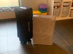 Reisbed met verhoger en matras, Ophalen, Zo goed als nieuw, Matras