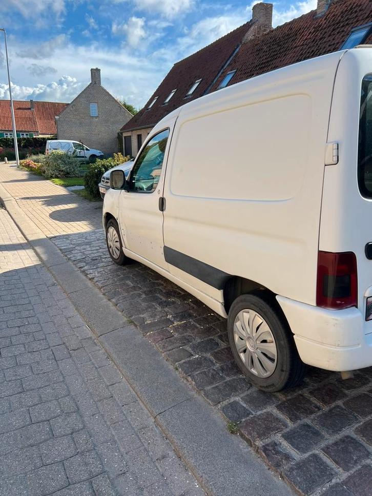 Citroën Berlingo 2000 HDI lichte vracht met trekhaak, Auto's, Bestelwagens en Lichte vracht, Particulier, Trekhaak, Citroën, Diesel