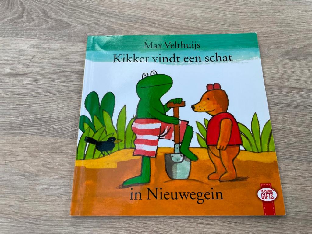 Kikker vindt een schat, Enlèvement ou Envoi
