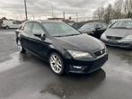 Seat Leon -1.4 TSI FR-ACT DSG AUTOMAAT, Auto's, Seat, 4 cilinders, Leder en Stof, Zwart, 5 deurs