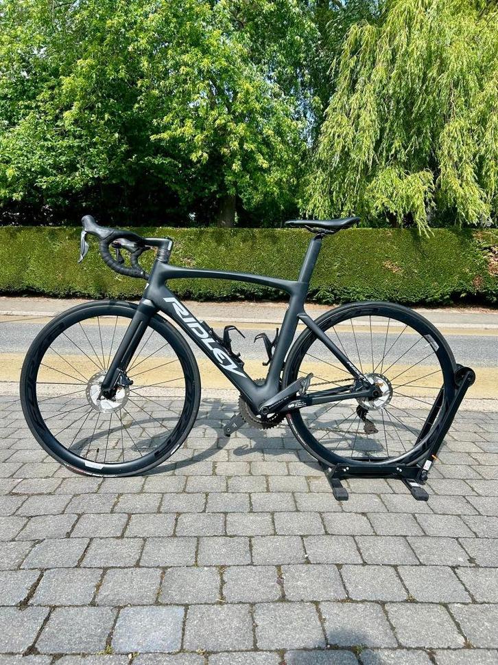 Noah 24T A+ Black/Battle Ship Grey Custom Ultegra DI2, Fietsen en Brommers, Fietsen | Racefietsen, Zo goed als nieuw, Heren, Overige merken