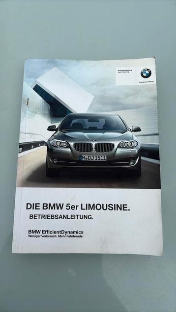 Handleiding BMW F10 F11 beschikbaar voor biedingen