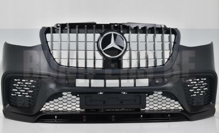 Bumper MERCEDES SPRINTER W907 907 GRILL GT Voorbumper, Auto-onderdelen, Carrosserie, Bumper, Voor, Gebruikt, 6 maanden garantie
