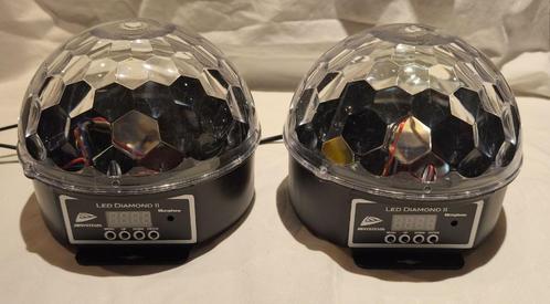 JB Systems Led Diamond 2 - 2 Stuks, Muziek en Instrumenten, Licht en Laser, Gebruikt, Licht, Geluidgestuurd, Kleur, Stroboscoopeffect