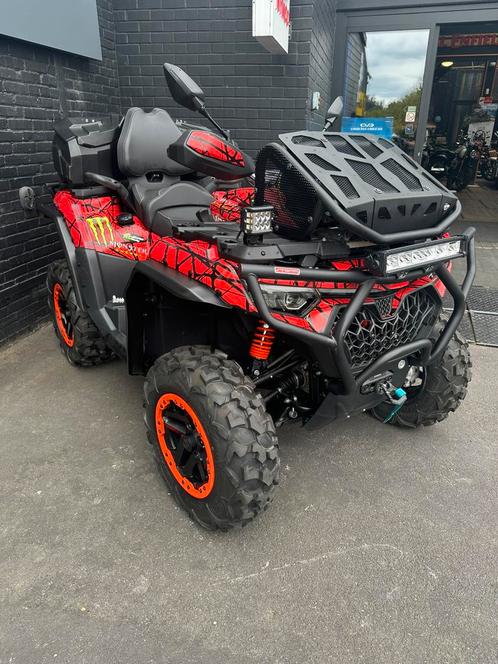Super uitgeruste CFMOTO 1000 quad en enkele kilometers, Motoren, Quads en Trikes, Ophalen