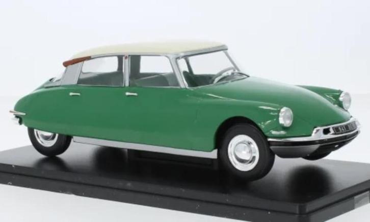 Citroën DS 19 1956 vert/beige, Hobby & Loisirs créatifs, Voitures miniatures | Échelles Autre, Neuf, Voiture, Envoi