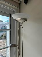 Staande lamp, Huis en Inrichting, Lampen | Vloerlampen, Ophalen, Gebruikt, Glas, Tijdloos