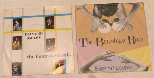 The Boomtown Rats - 2 singles, Cd's en Dvd's, Vinyl Singles, Gebruikt, Single, Pop, 7 inch, Ophalen of Verzenden