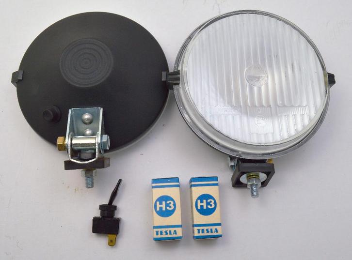 ZKW 4-19 oldtimer mistlampen rally klassieker carbage run, Auto-onderdelen, Verlichting, Alfa Romeo, Audi, BMW, Citroën, Fiat