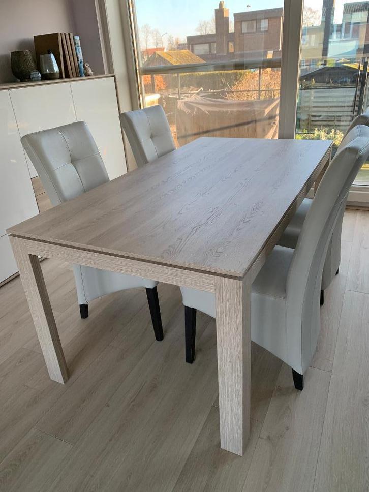 Eetkamertafel (zonder stoelen), Huis en Inrichting, Tafels | Eettafels, Zo goed als nieuw, 50 tot 100 cm, 150 tot 200 cm, Vijf personen of meer