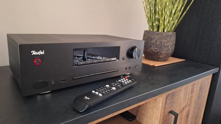 Teufel KOMBO 62 CD-Receiver/versterker/DAB+ Als nieuw!, Audio, Tv en Foto, Versterkers en Ontvangers, Zo goed als nieuw, Stereo