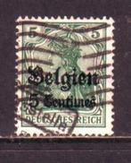 Postzegels België : Bezetting, militaire en voorafgestempeld, Gestempeld, Overig, Ophalen of Verzenden, Gestempeld