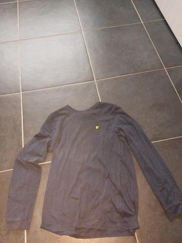 Donkerblauwe T- Shirt - Lyle & Scott - maat 15/16 jaar (170) beschikbaar voor biedingen