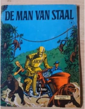 Strip De man van staal - nr 4 in uitstekende staat beschikbaar voor biedingen