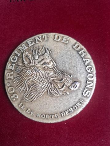1918 Frankrijk medaile 30e regiments dragons beschikbaar voor biedingen