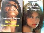 Rosemary Rogers - Hart is omtembaar - Ongetemd verlangen, Boeken, Ophalen of Verzenden