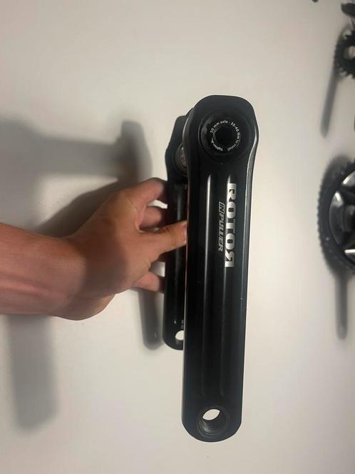 Rotor inpower v3 dm road, Fietsen en Brommers, Fietsonderdelen, Zo goed als nieuw, Racefiets, Crankstel of Pedalen, Ophalen