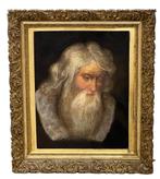 Antiek schilderij op doek, Antiek en Kunst, Ophalen of Verzenden