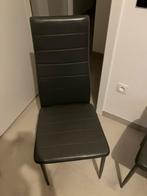 4 donkergrijze stoelen NIEUW, Ophalen, Kunststof, Nieuw, Vier