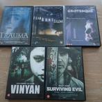 5 dvd genre triller, horror, Enlèvement ou Envoi