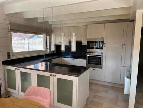 Dovy keuken Sorento Topline, Huis en Inrichting, Keuken | Complete keukens, Zo goed als nieuw, U-keuken, Crème, Graniet of Steen