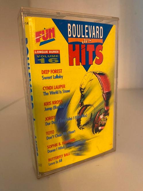 Boulevard Des Hits Volume 16 - France 1992, CD & DVD, Cassettes audio, Utilisé, Originale, 1 cassette audio